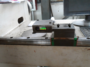 Laser distance measurement, full digital display diamond saw blank tension and rolling machine