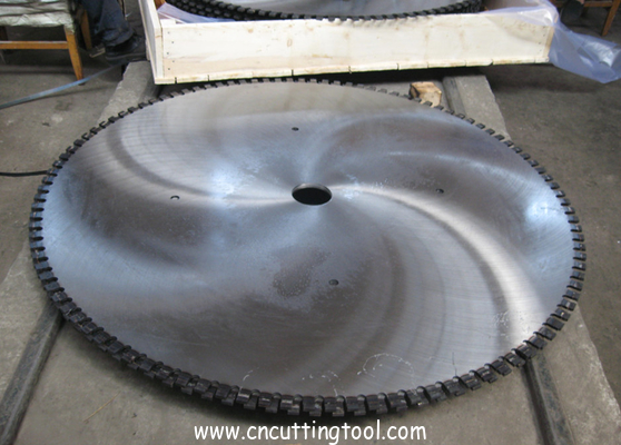 Circular diamond saw blade granite cutting segments automatic welding machine