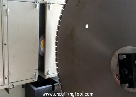 Automatic circular diamond saw blade segment teeth 3 faces sharpening machine