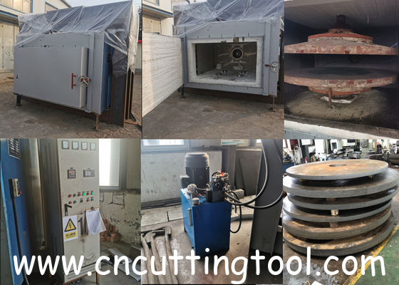 Auto temperature control large saw blades hardening and tempering furnace