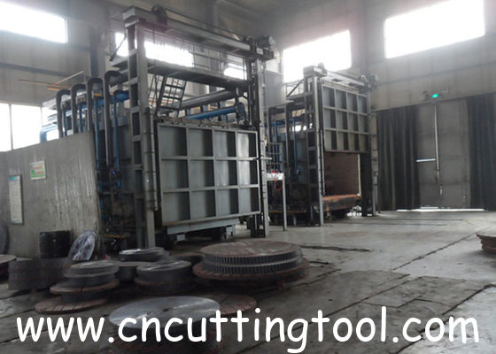 Auto temperature control large saw blades hardening and tempering furnace