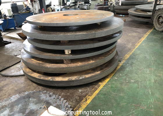 Auto temperature control large circular saw blades production process tempering furnace