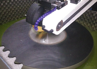 automatic control rotating table taper saw blade polishing machine