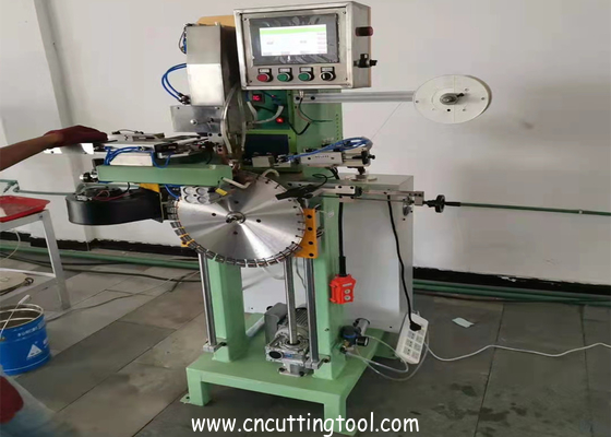 Touch screen control diamond segments automatic brazing stand