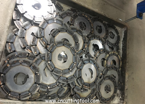 Touch screen control diamond segments automatic brazing stand