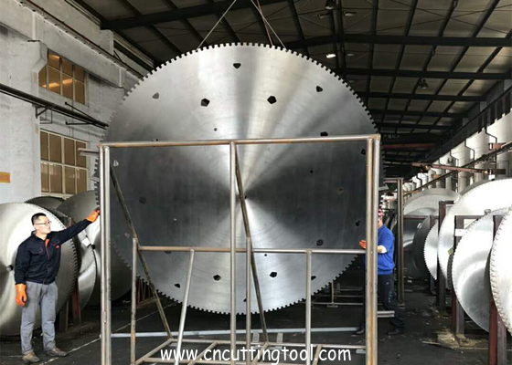 Block cutting machine grinded and straight mountain saw durable 75Cr1 material steel blank