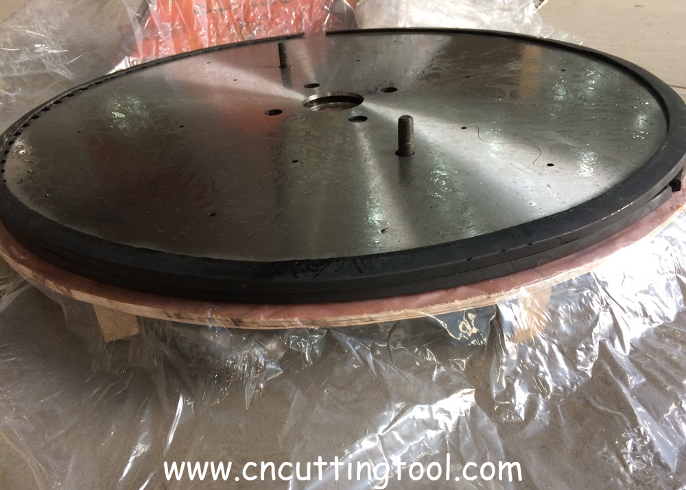 140 Teeth Carbide Tipped Saw Blade for Seamless Steel Tubes 1500-1600mm TCT Circular Blade