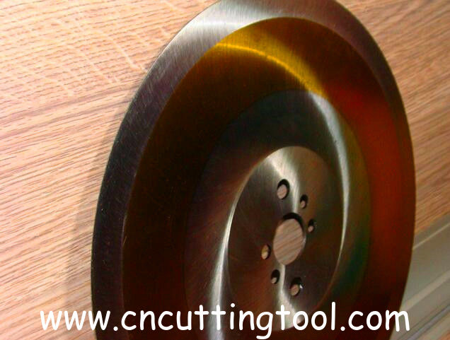 Circular knife smooth edge high speed steel M2 Dmo5 circular saw blade