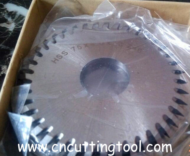 High speed steel HSS M2 titanium coating milling cutter for embossing roll for toilet paper