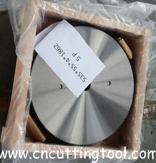 Steel cutting 535mmx4.0mm 80CrV2 colding cutting friction saw blade with flying saw