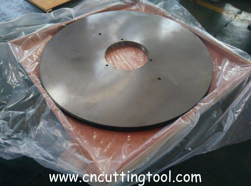 65Mn 45Mn2V Hot Cut Steel Profile Circular Saw Blade 8mm For Beam Channel Angle Steel