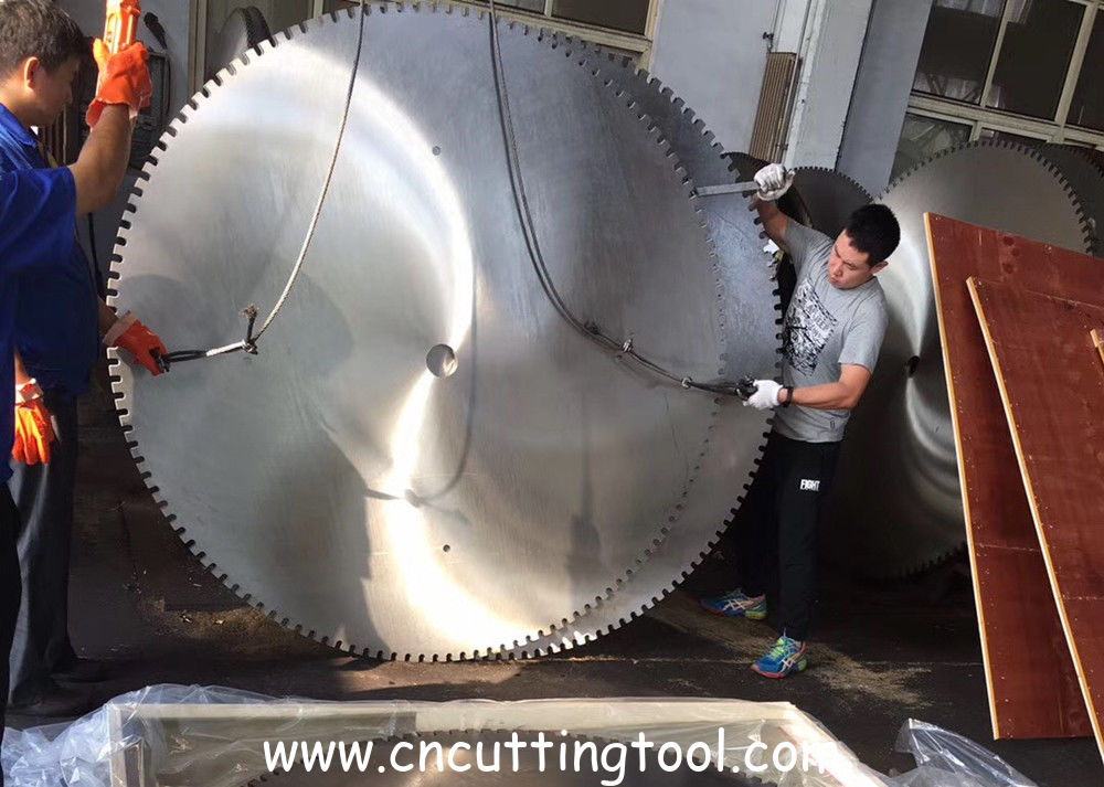 High frequency welding U slot stone cutting diamond saw blank and steel core