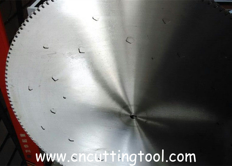 Diameter 2500mm mountain cutting 75Cr1 steel circular diamond saw blank and steel core