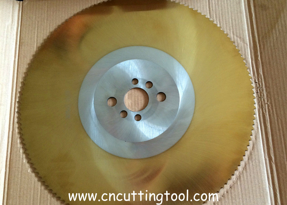 DMo5Co5 materialTIN coating by PVD high speed circular saw blade