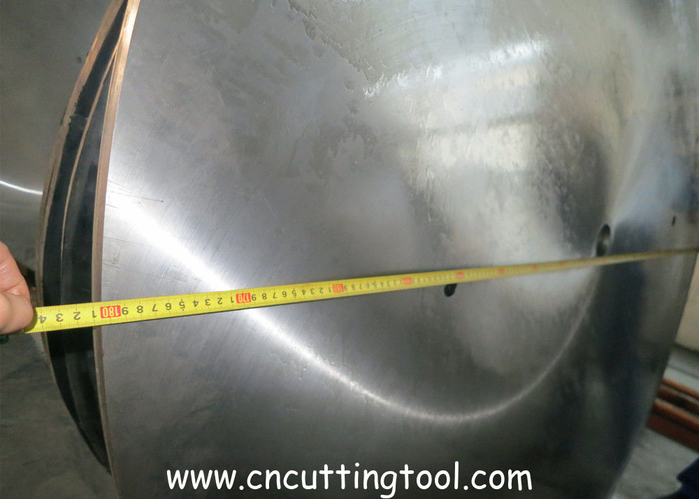 1600-2400mm Tapered Hot Saw Blade for H Beam Round Bar Pipe Tube Cutting