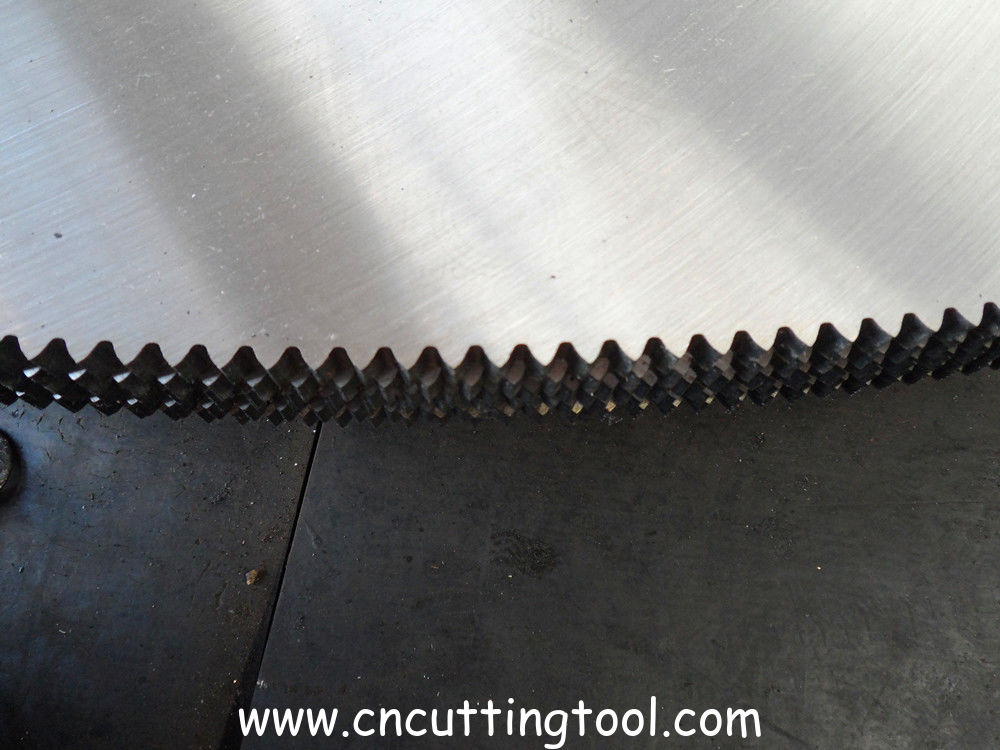 EFFEMAX 45Mn2V 45-56HRC Hollow Ground Hot Saw Blade for Hot Rolled H Beam Profile
