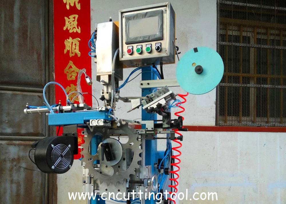 Tungsten carbide tips induction brazing machine for 280-500 saw blade