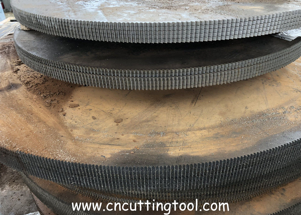 Flat Tapered Hot Saw Blade for H Beam Tube Cutting 1500-2400mm 5-14mm Above 750.C