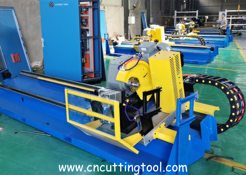 Galvanized tube and pipe cut servo motor control 32 cold cut flying saw