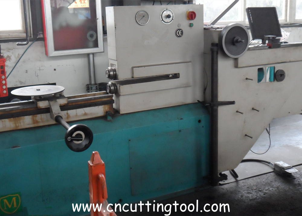 diamond saw blade and steel cores automatic leveling tension machine