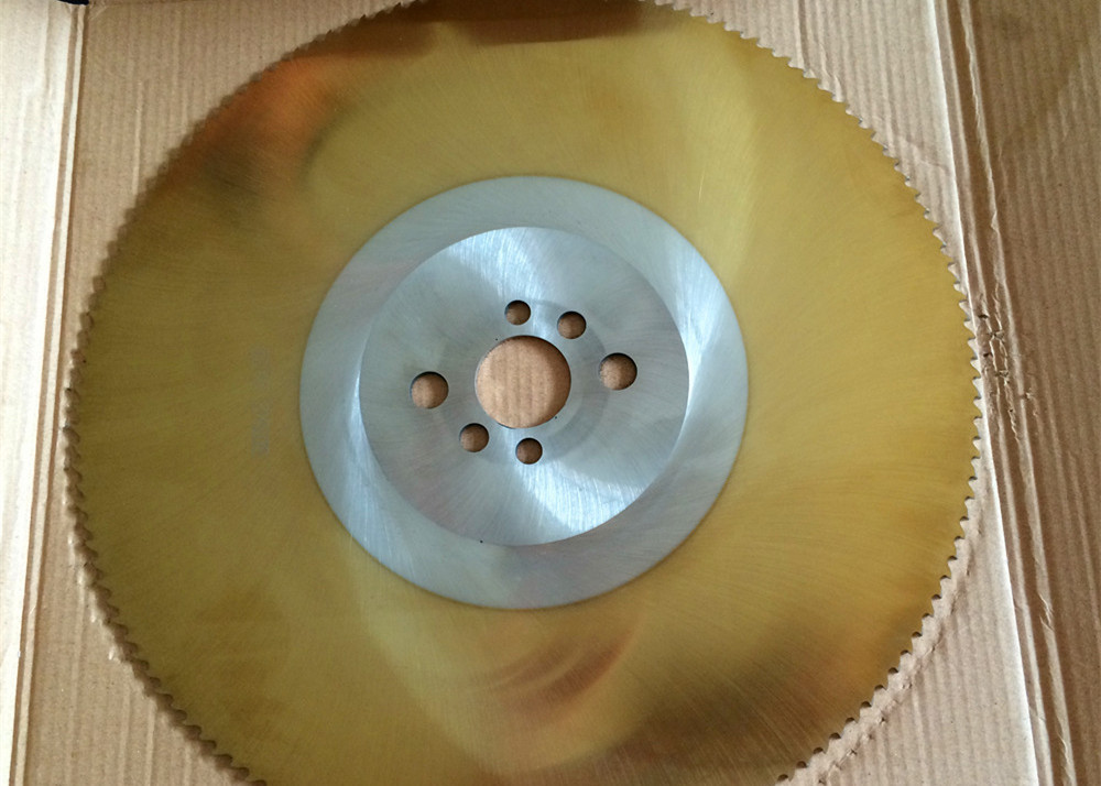 DMo5Co5 materialTIN coating by PVD high speed circular saw blade