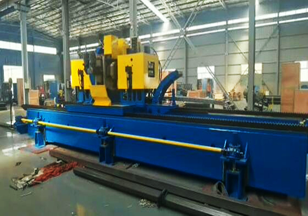Fully automatic 273mm CNC profiling milling saw for tube and pipe