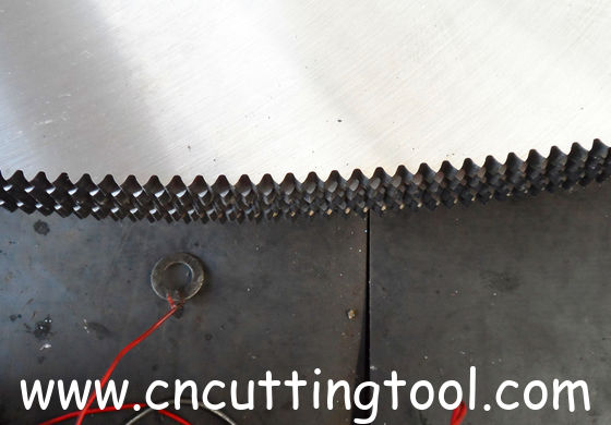 Tapered Alloy Steel Hot Saw Blade for H Beam Round Bar Pipe and Tube Cutting Above 750.C