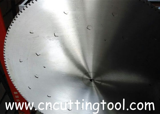 Diameter 2500mm mountain cutting 75Cr1 steel circular diamond saw blank