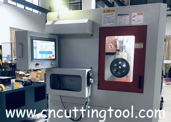 Automatic teeth grinding machine for HSS saw blade tooth shape repairing